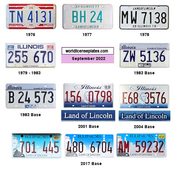 Illinois license plate